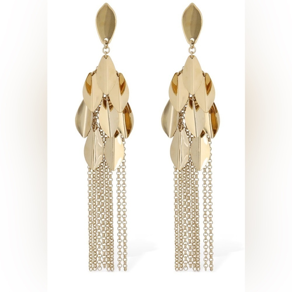 Isabel Marant Shiny Lea Pendant Drop Earrings 415$ - Picture 3 of 4